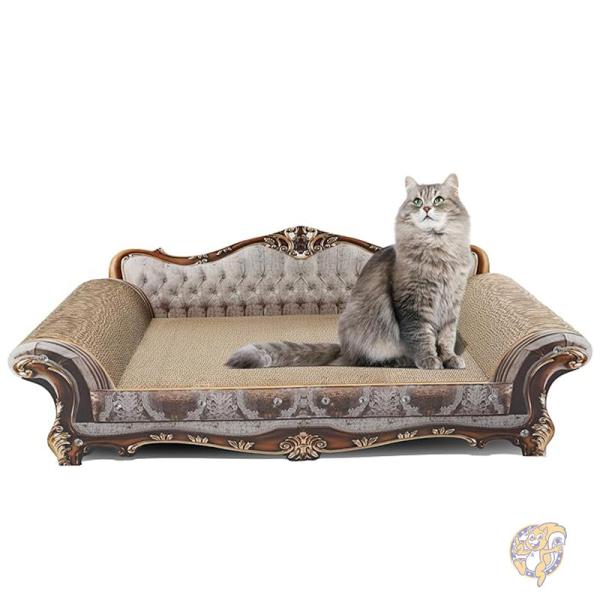 ソファ型猫爪とぎソファ 猫爪とぎ段ボール 屋内猫 ラウンジ