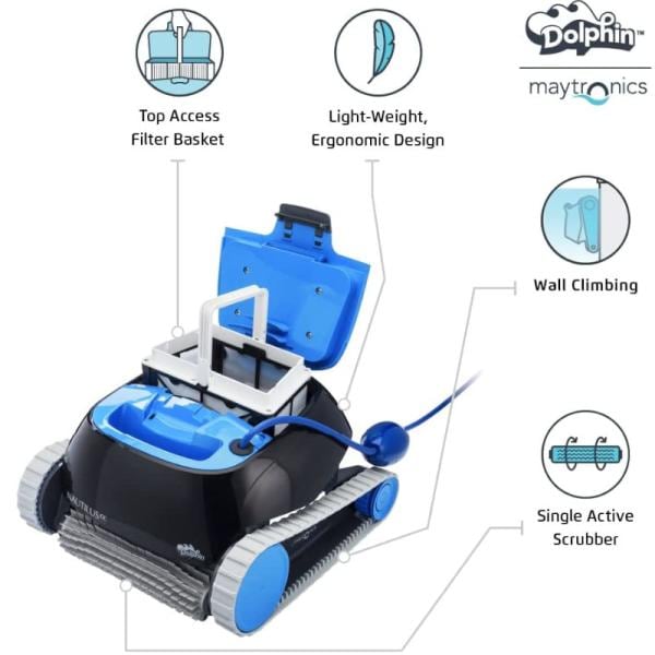 DOLPHIN Nautilus CC 自動ロボット プールクリーナー ゴミ吸引 プール