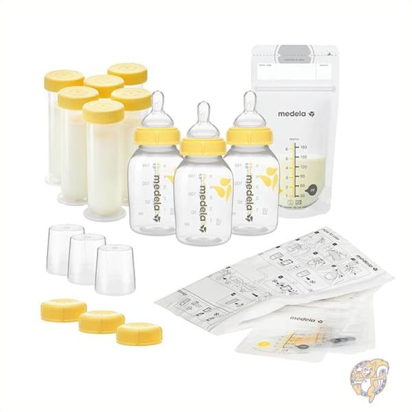 Medela メデラ 授乳セット 母乳保存瓶 ニップル 母乳保存袋 BPA