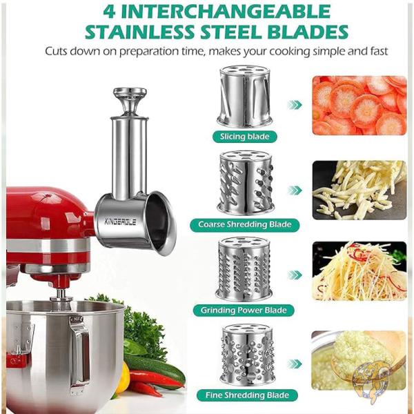 【最終値下げ】 キッチンエイド ロータースライサー/シュレッダー Amazon | KitchenAid フレッシュプレップスライサー