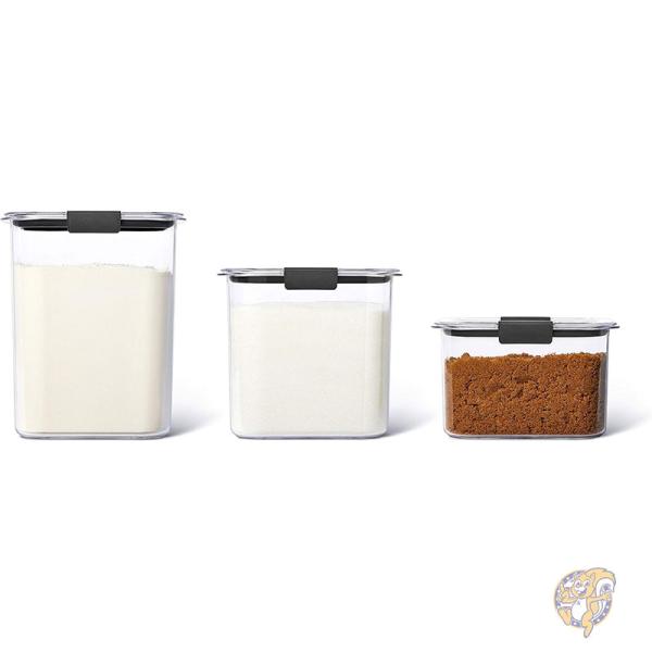 Rubbermaid ラバーメイドブリリアンス コンテナ 食品保存 蓋付き 食洗