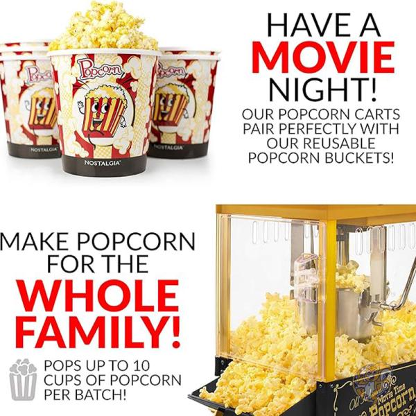 ノスタルジア 卓上 ポップコーンメーカー ヴィンテージ Popcorn