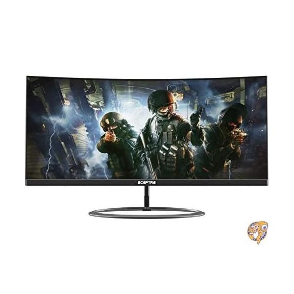 Sceptre (セプター) カーブ付き 30インチ 21:9 ゲーム用 LED