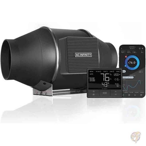 AC Infinity CLOUDLINE T4 �Ų� 4����� ����饤�� �����ȥե��� ����/���٥���ȥ����顼�դ� ��Ǯ/����ѥե��� ���¥�� �����ѥƥ�� ��̺��� ����̵��