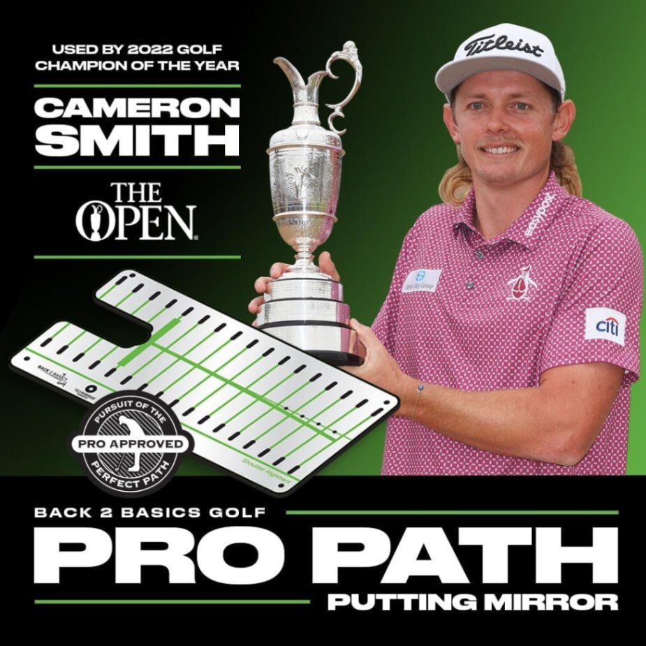 プロパスパッティングミラー　ゴルフ練習器具 Pro Path ゴルフパッティングミラー ポータブルゴルフ