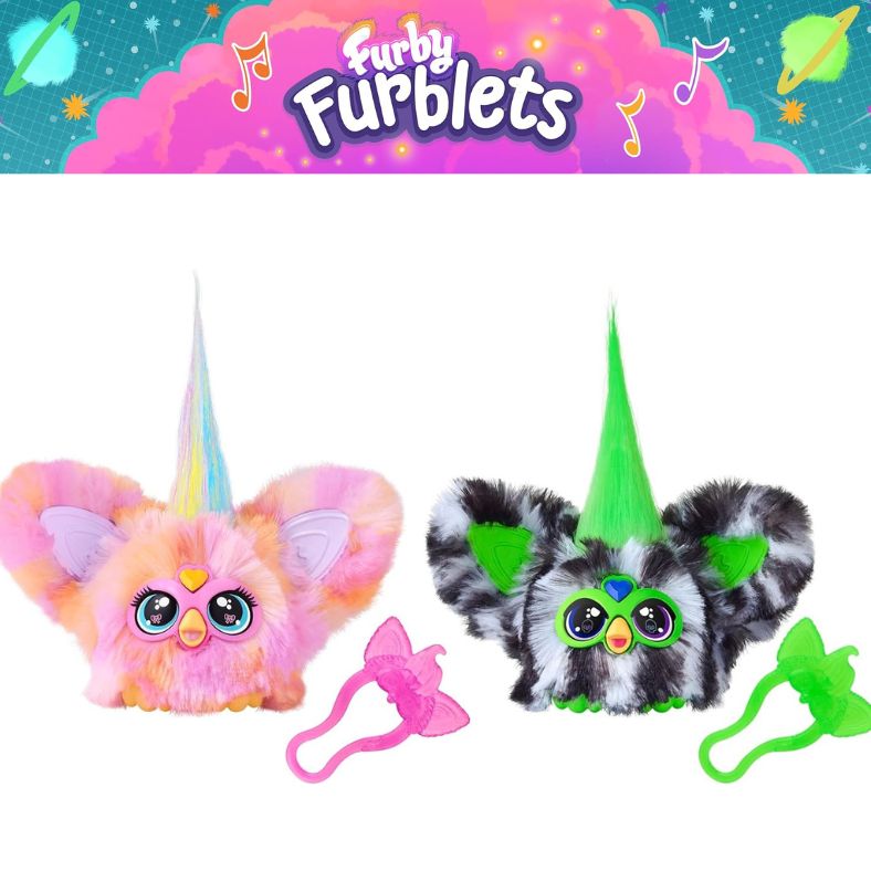 ファービー Furby ファーブレット ミニ Greenie-Meanie & May-May