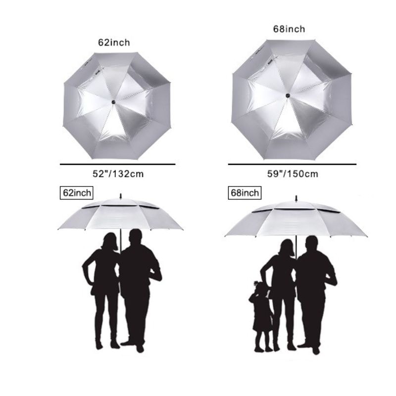 ゴルフ傘 紫外線予防 UVプロテクション G4Free 自動オープン