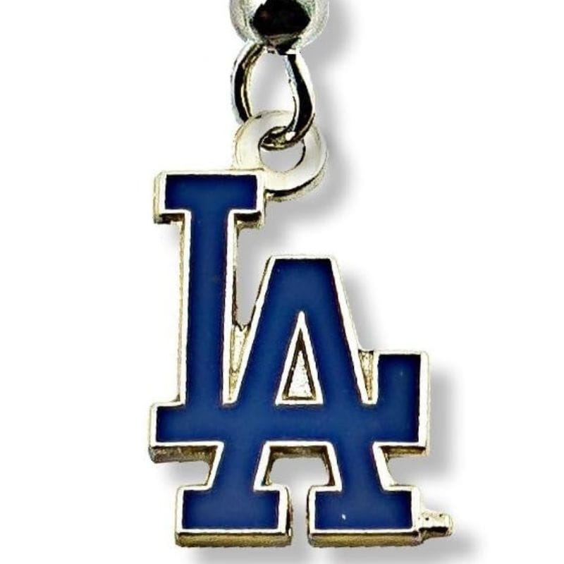 ロサンゼルス ドジャース LA ロゴ ピアス MLB公式 ロサンゼルス ドジャース お洒落な LA ロゴ ピアス イアリング