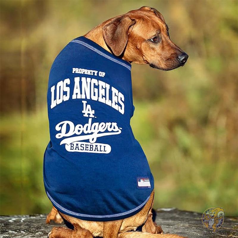 犬服 ロサンゼルス ドジャース 犬用 シャツ Los Angeles Dodgers LA