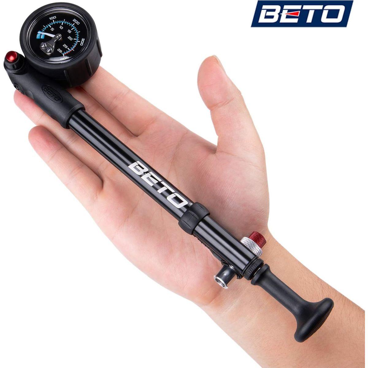 Amazon | BETO 自転車 サスペンションポンプ 超高圧400psi