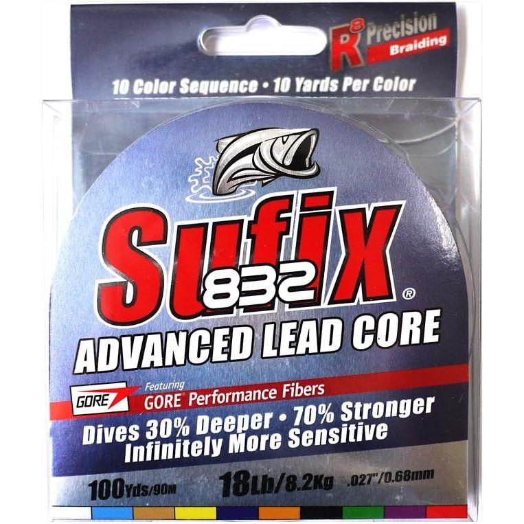SufixRapala(��ѥ�) PE�饤�� ���ե��å��� 832 ���ɥХ󥹥� ��åɥ��� 100Yrd 18lb 8���Ԥ� 10�䡼�ɤ���10�� 658-118MC