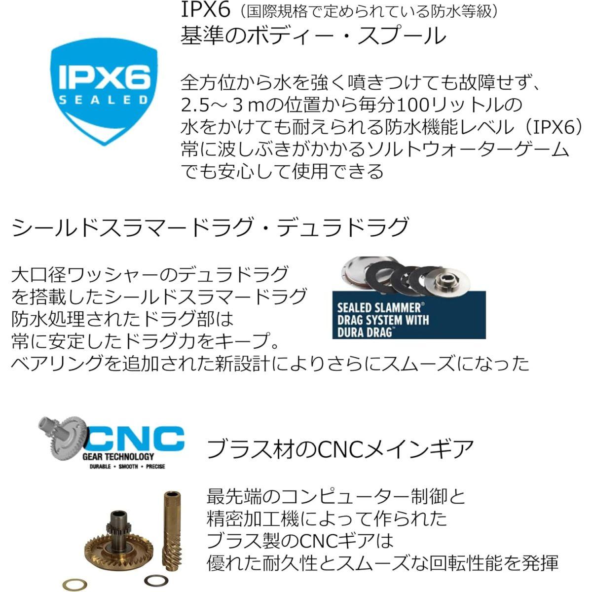 スピニングリール スラマー (SLAMMER) IV 10500 ｜アメリカキッチン