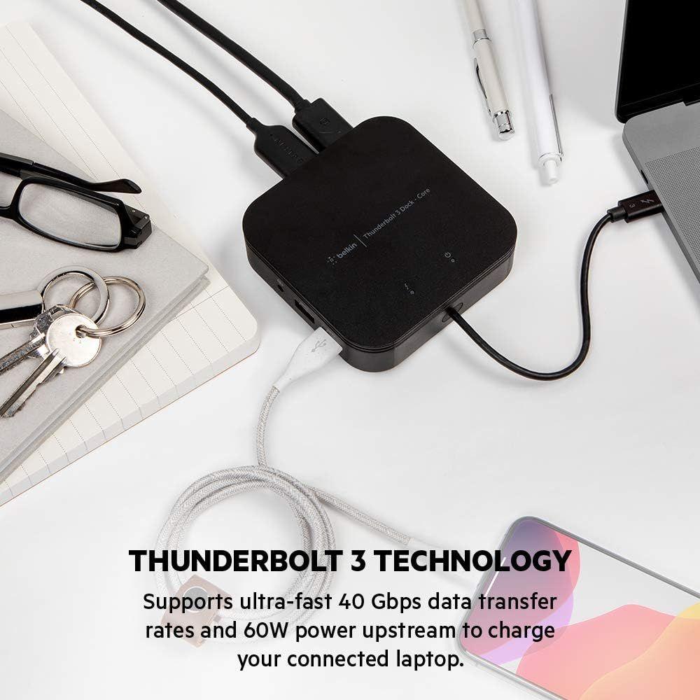 Mac (Apple) - ベルキン Belkin ドッキングステーション F4U110bt-A Amazon.co.jp: Belkin CONNECT Thunderbolt 3 Dock Core 7 in 1