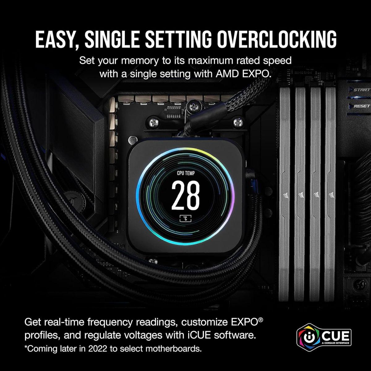 CORSAIR DDR5-6000MHz デスクトップメモリFOR AMD 4本 Amazon | CORSAIR DDR5-6000MHz デスクトップPC用メモリ