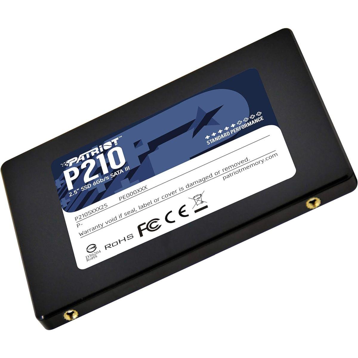 Patriot Memory P210 1TB SATA3 内蔵型SSD 6Gb/s 2.5インチ 7mm