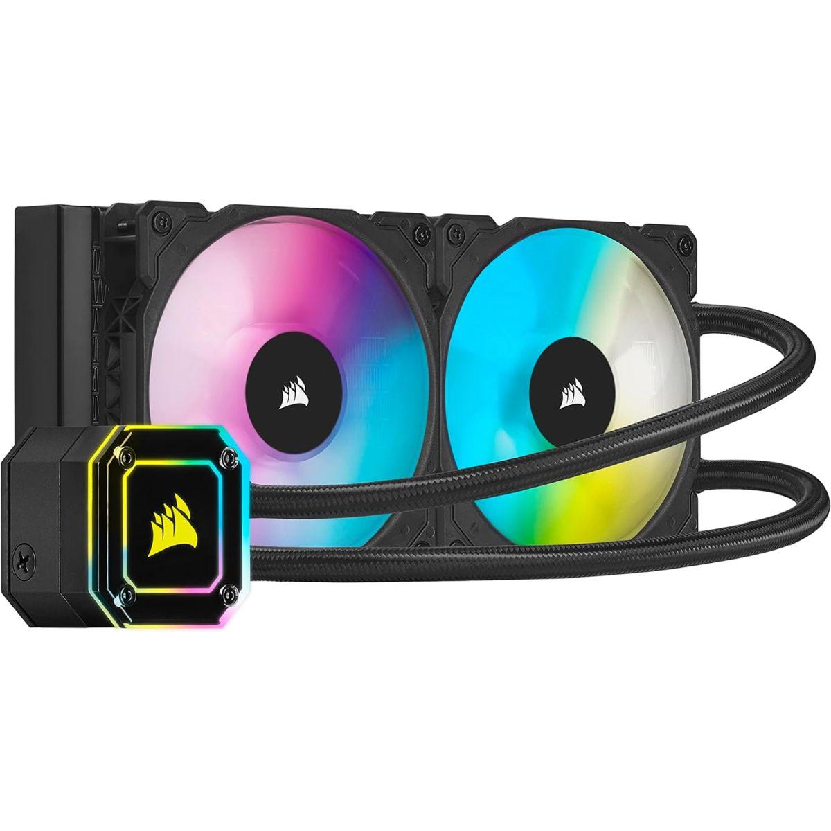 Amazon | CORSAIR H100i ELITE LCD XT 水冷式CPU クーラー CW
