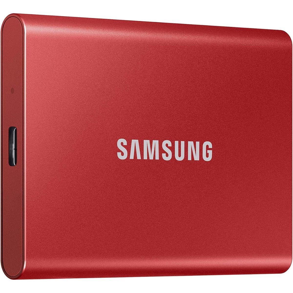 SAMSUNG T7 ポータブル SSD 2TB - 最大1050MB/s - USB 3.2 外付け 