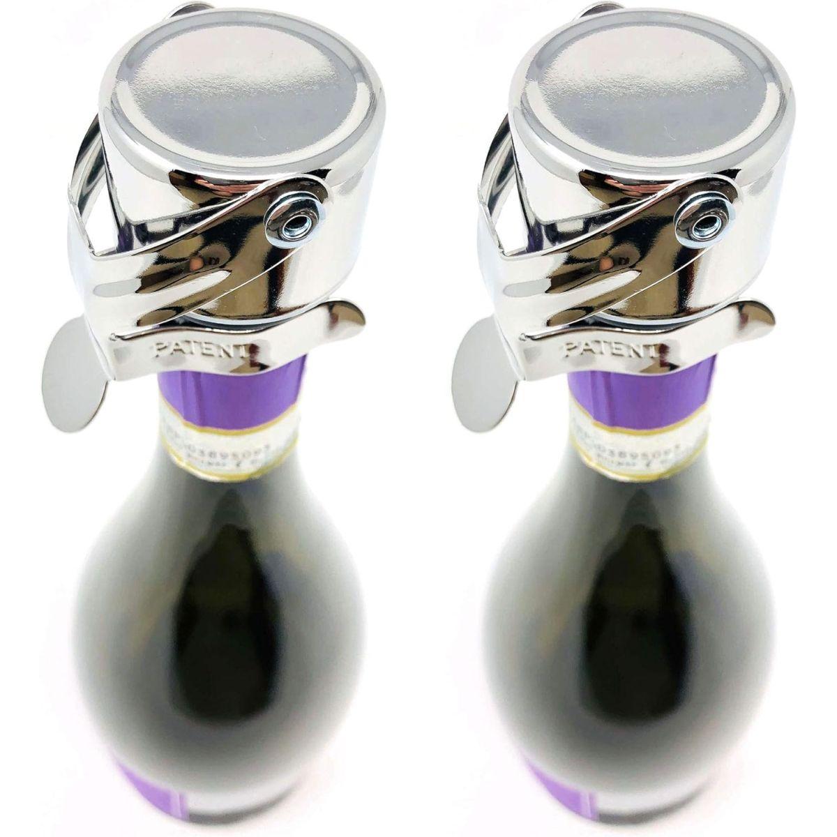 Murano Glass のワインストッパー イタリア製　上質の趣味の方へ Kloveo シャンパンストッパー 特許取得済シール 圧力ポンプ不要