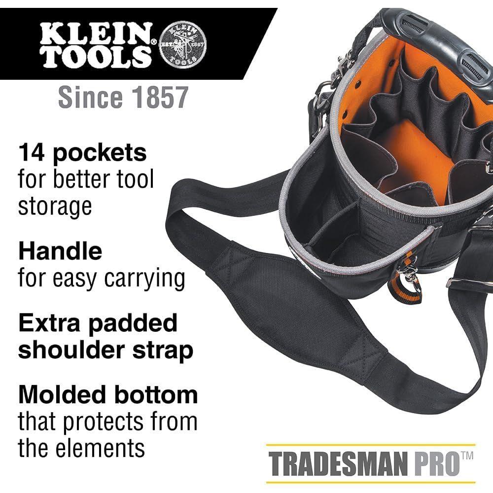 Klein Tools ツールポーチ 5416OCTO 5416TBR Tool Bag, Bull-Pin