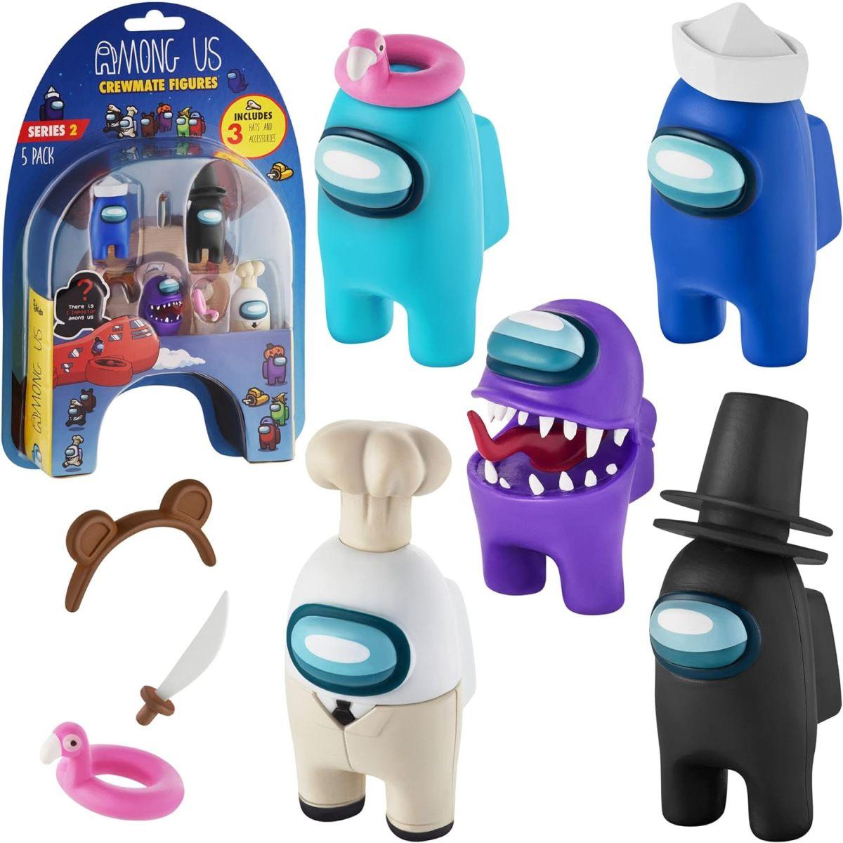 『ATMさん専用』Among Us クルーメイト フィギュア 3体セット P.M.I. Among Us クルーメイトフィギュア | 1パックに16個の