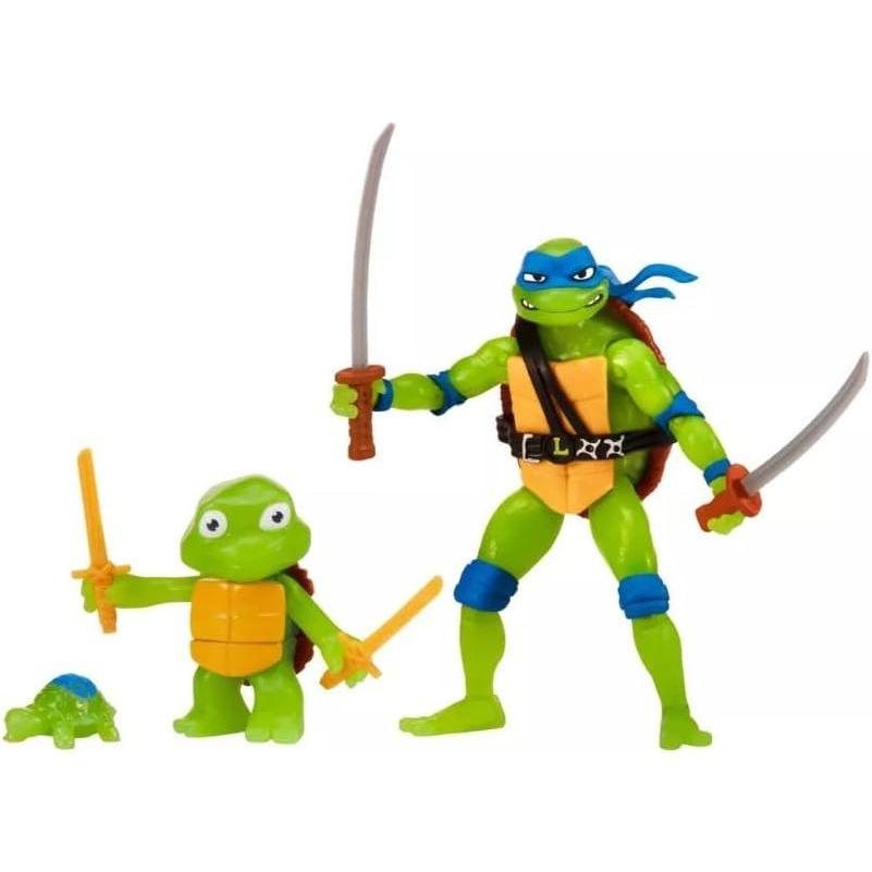 Playmates Toys ティーンエイジ・ミュータント・ニンジャ・タートルズ ミュータントメイヘム ベーシックアクションフィギュア (レオナルドグローパック)
