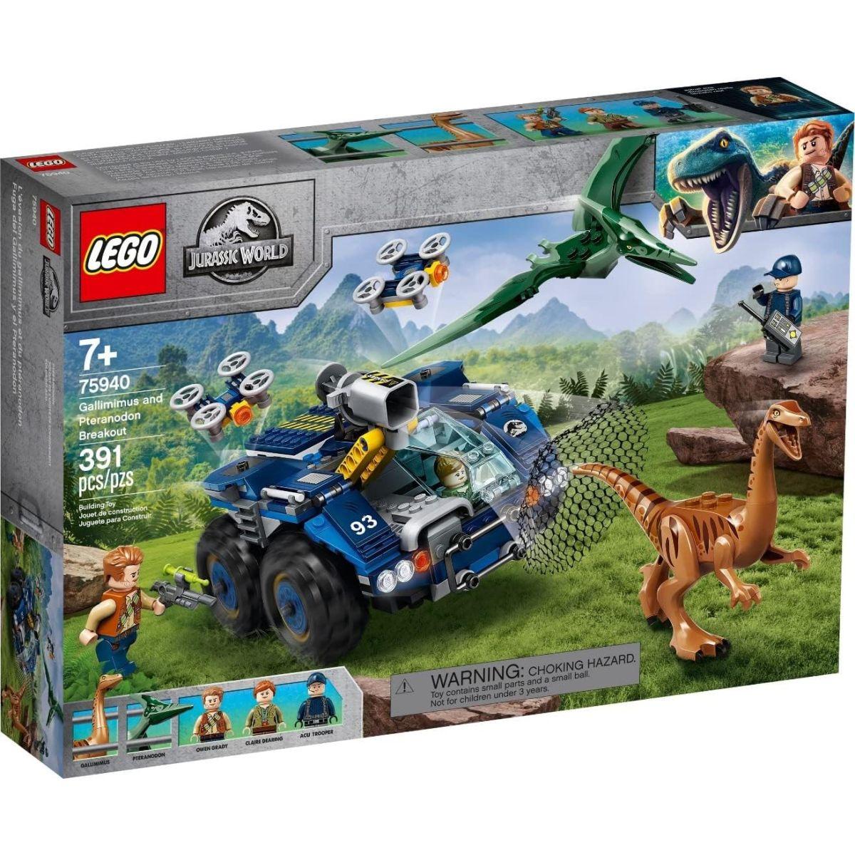 し様 レゴ(LEGO)ジュラシック・ワールド ガリミムスとプテラノドンの脱走