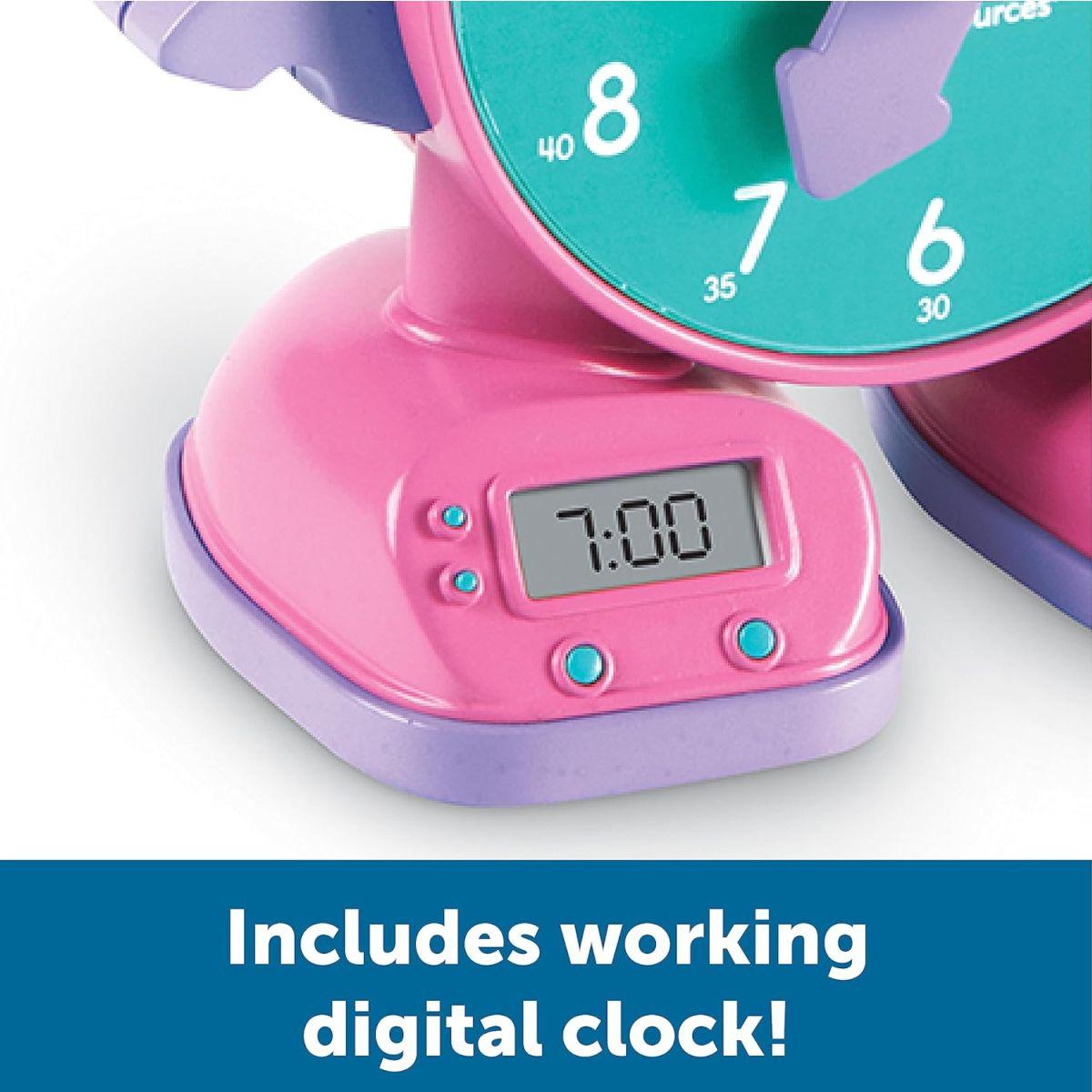 ラーニング リソーシズ (Learning Resources) 英語 おしゃべり 時計 Tock the Learning Clock ...