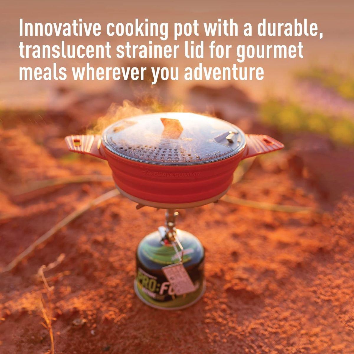 SEA TO SUMMIT ポット X-ポット2.8L チャコール 【公式通販】