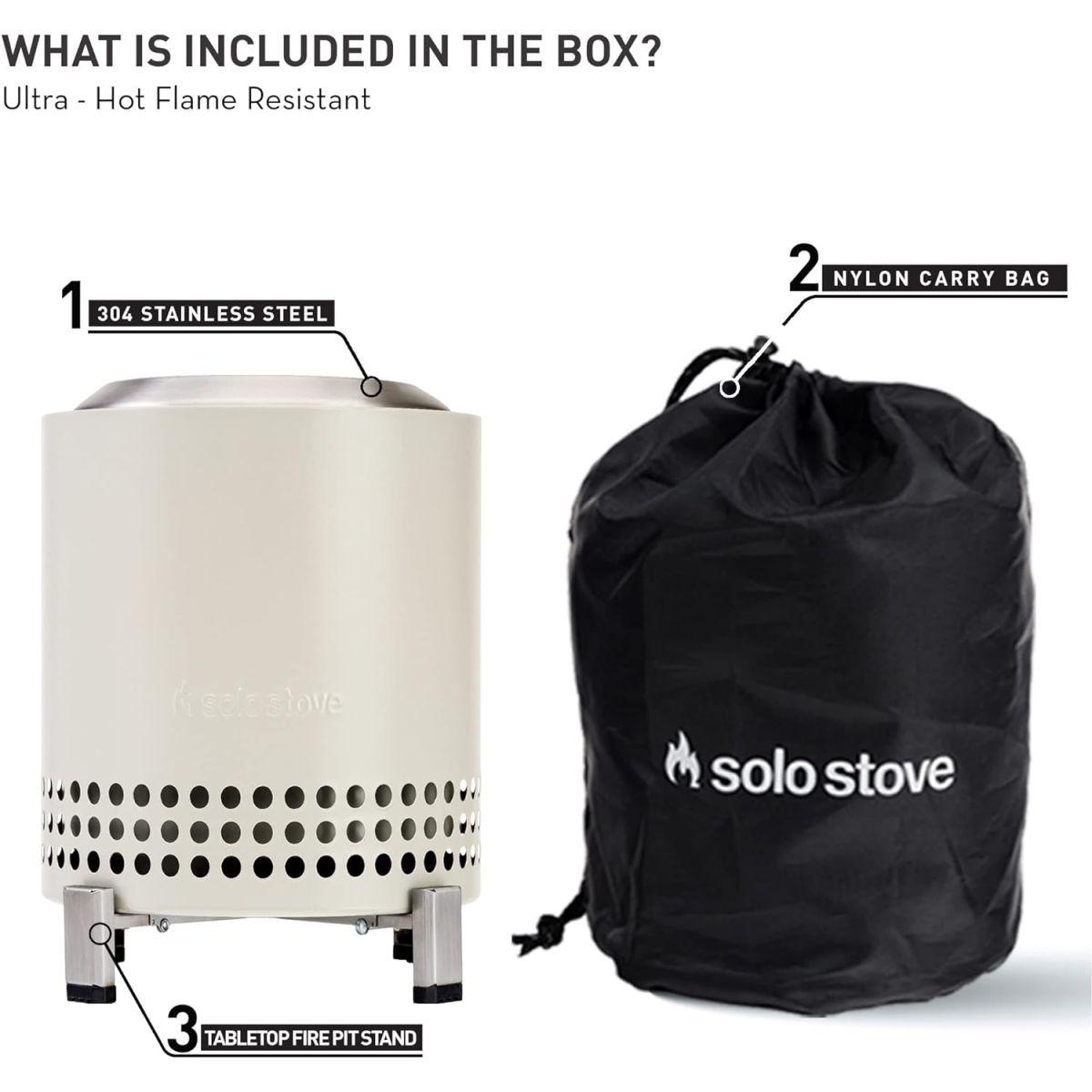 n*n様 Solo Stove Mesa 卓上ファイヤーピット スタンド付き Amazon.com : Solo Stove Mesa, 5.1 Inch Tabletop Fire Pit