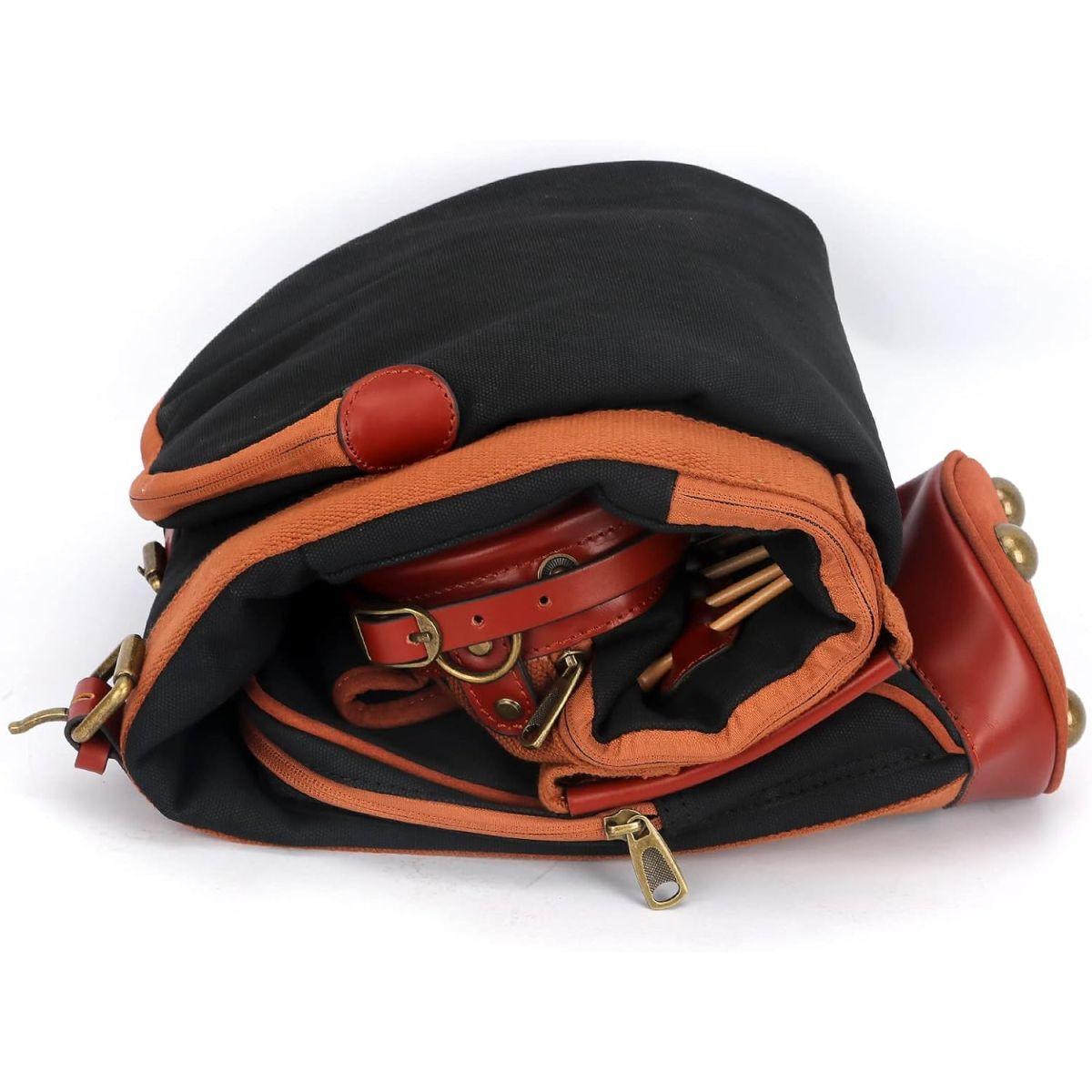 TOURBON メンズ レディース ゴルフバッグ キャリーケース