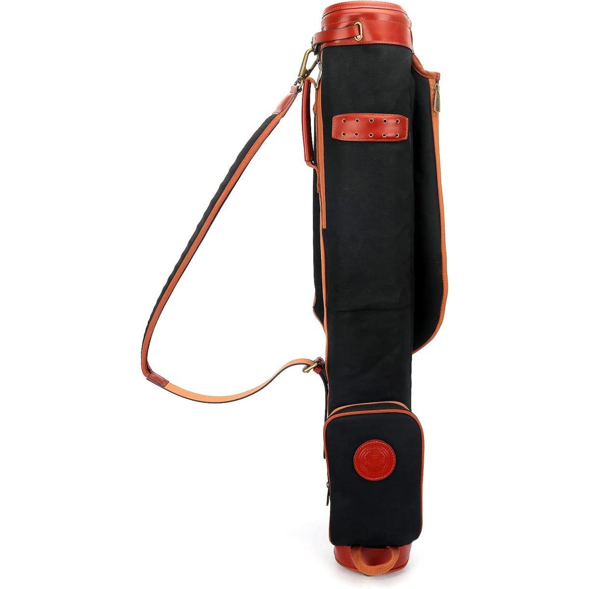 TOURBON ゴルフ クラブケース 軽量 練習用 ゴルフバッグ 初心者向 大