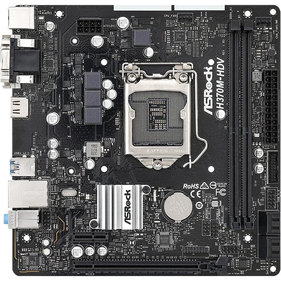 ASRock H370M Pro マザーボード+ Intel i5 9400f ASRock H370M PRO4 Motherboard Intel H370 Socket 1151 DDR4