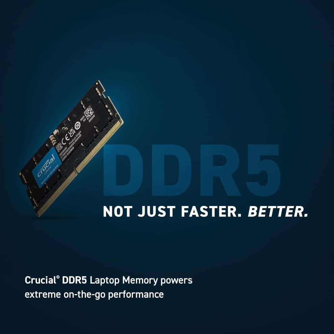 Crucial RAM 96GB キット (2x48GB) DDR5 5600MT/s (または5200MT/s or 