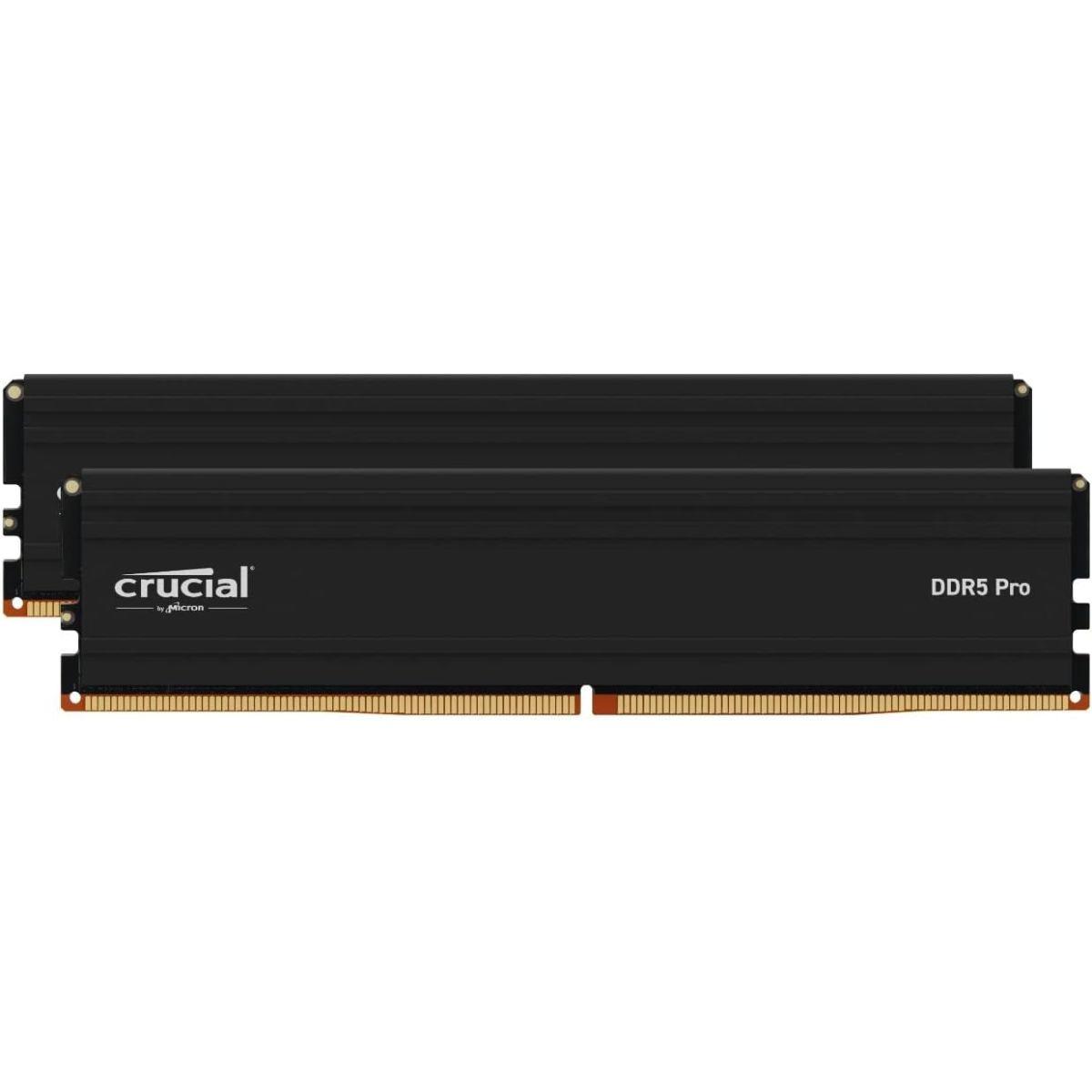 Crucial(クルーシャル) PRO (マイクロン製) デスクトップ用メモリ 48GBX2枚 DDR5-5600 CP2K48G56C46U5