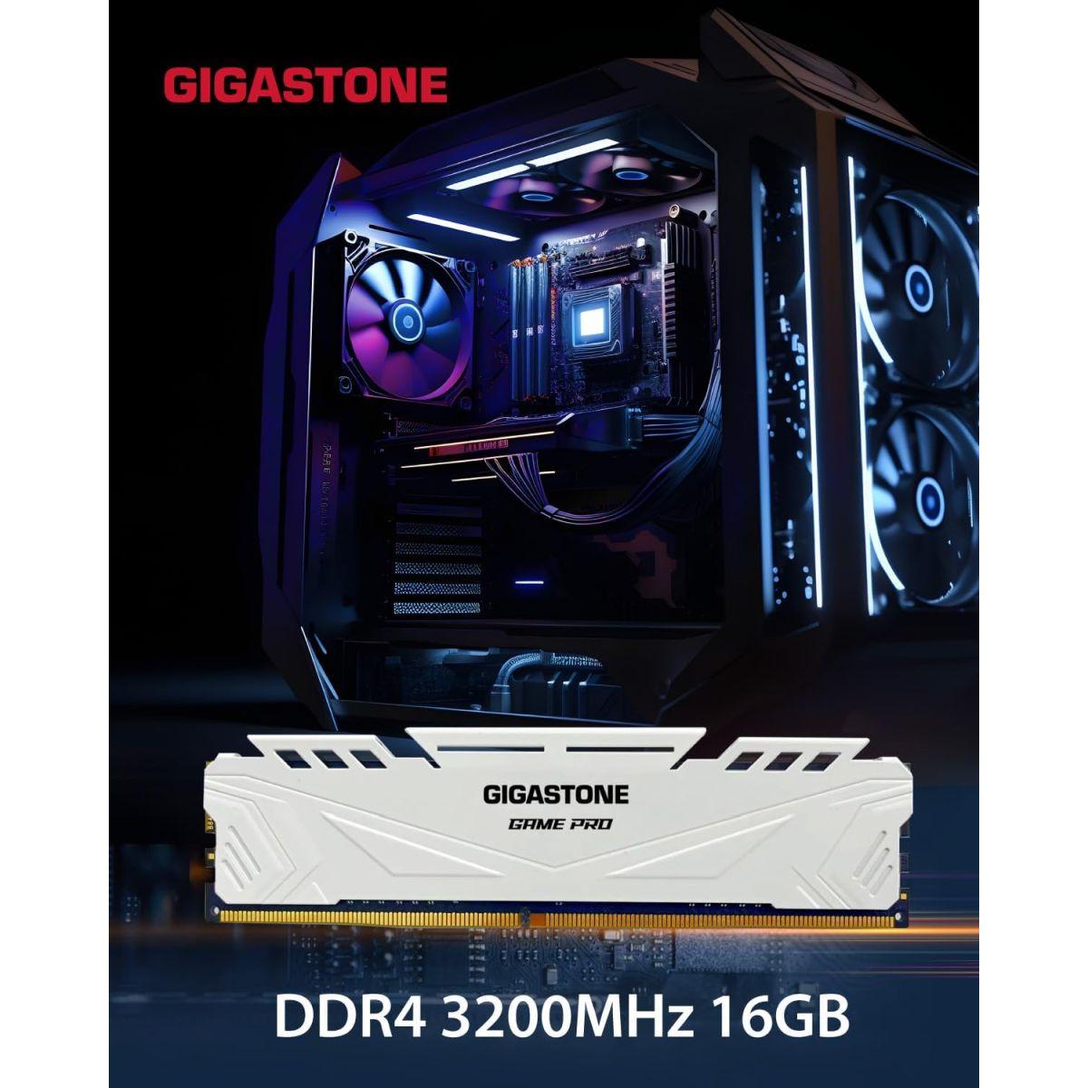 メモリ DDR4】 Gigastone White Game Pro デスクトップPC用メモリ DDR4