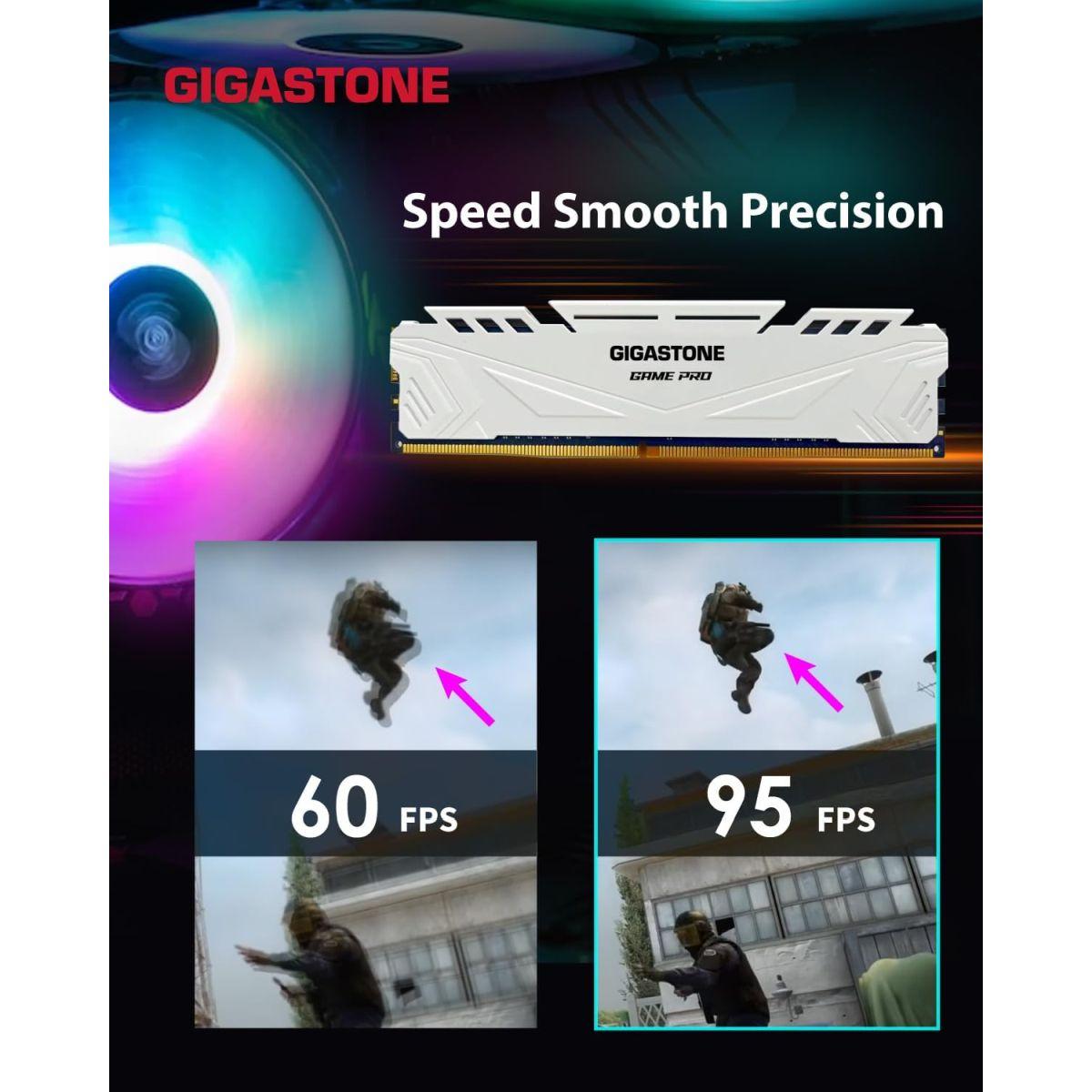 メモリ DDR4】 Gigastone White Game Pro デスクトップPC用メモリ DDR4