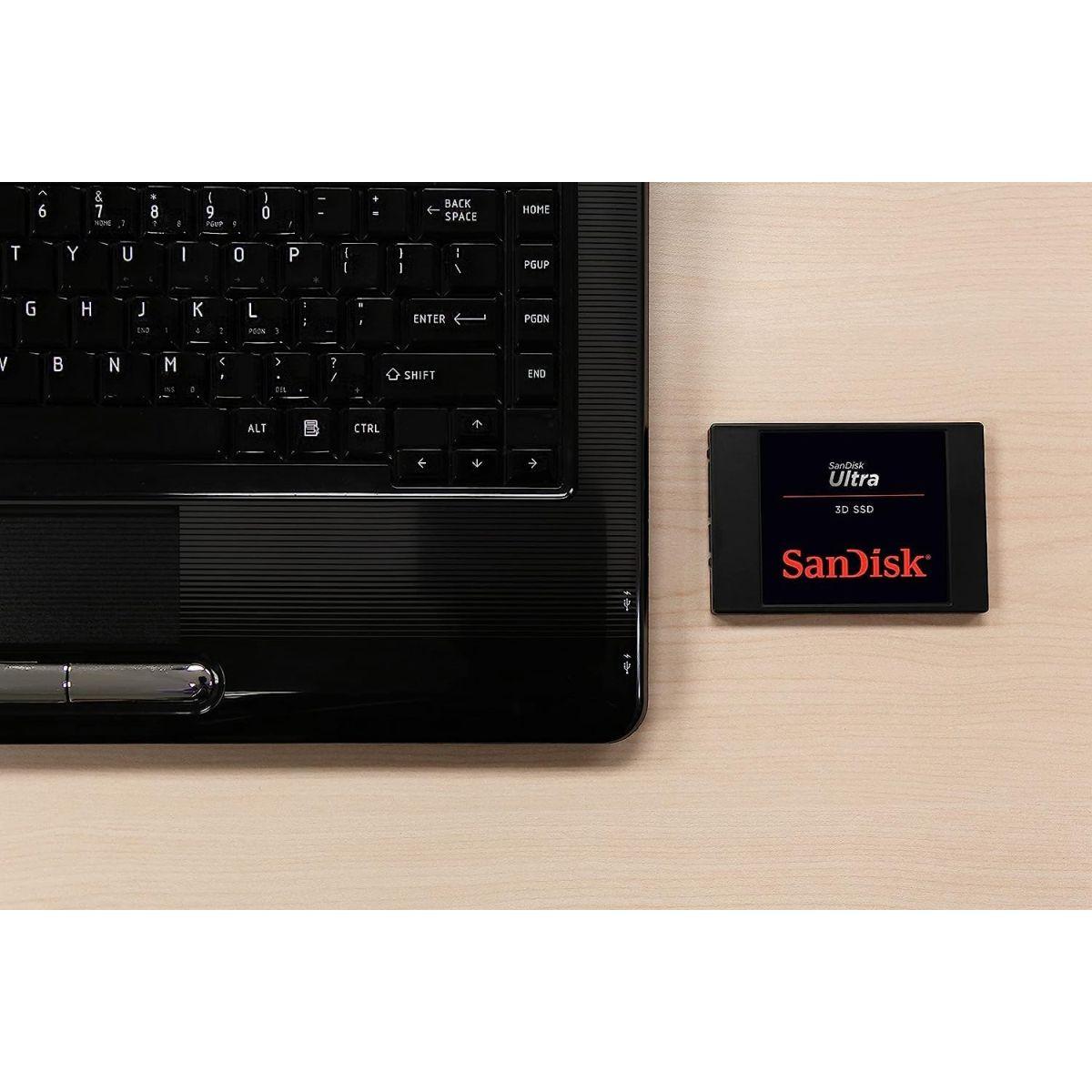 SanDisk サンディスク 内蔵 SSD Ultra 3D 4TB 2.5インチ SATA 
