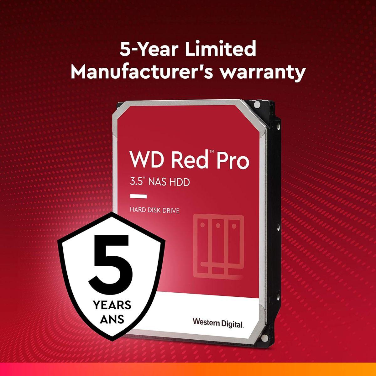 WD HDD 内蔵ハードディスク 3.5インチ 6TB WD Red Pro NAS用 