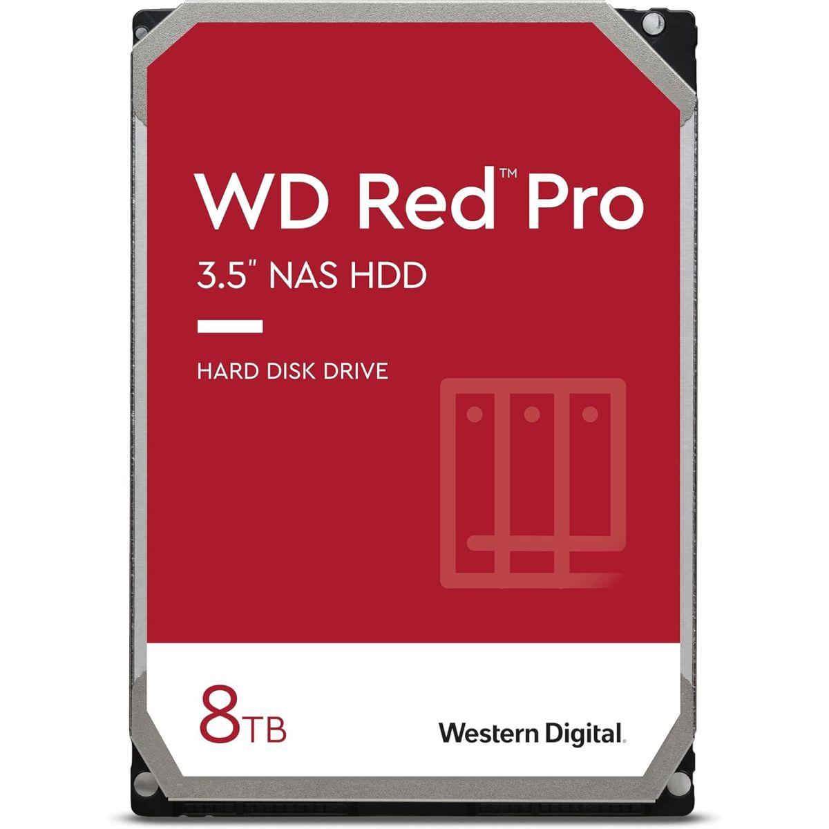 WD HDD 内蔵ハードディスク 3.5インチ 8TB WD Red Pro NAS用