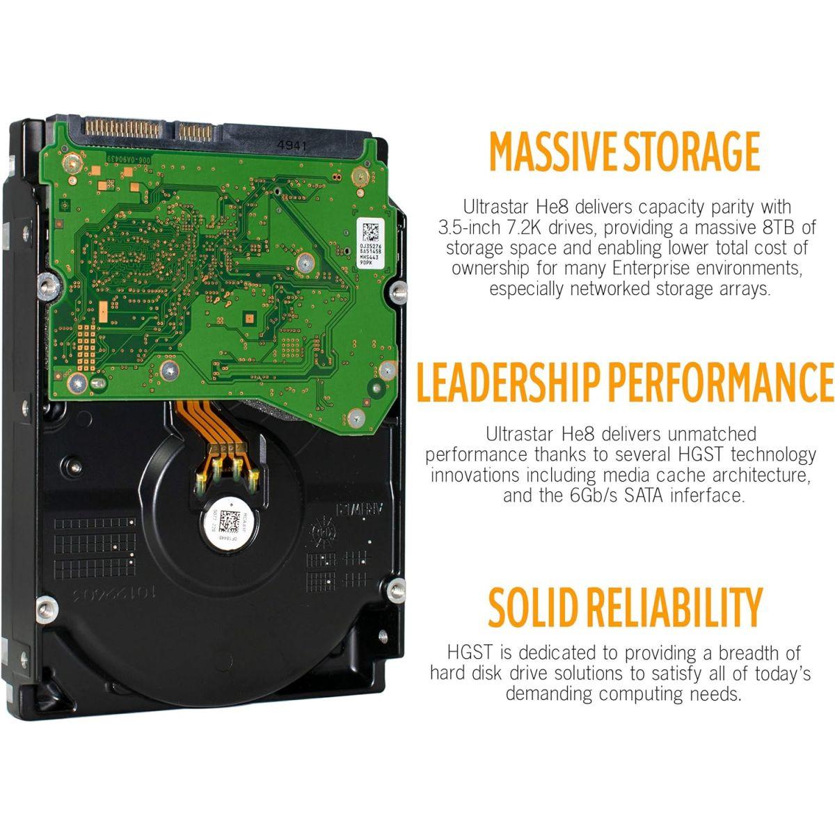 HGST (エイチジーエスティー) Ultrastar (ウルトラスター) He8
