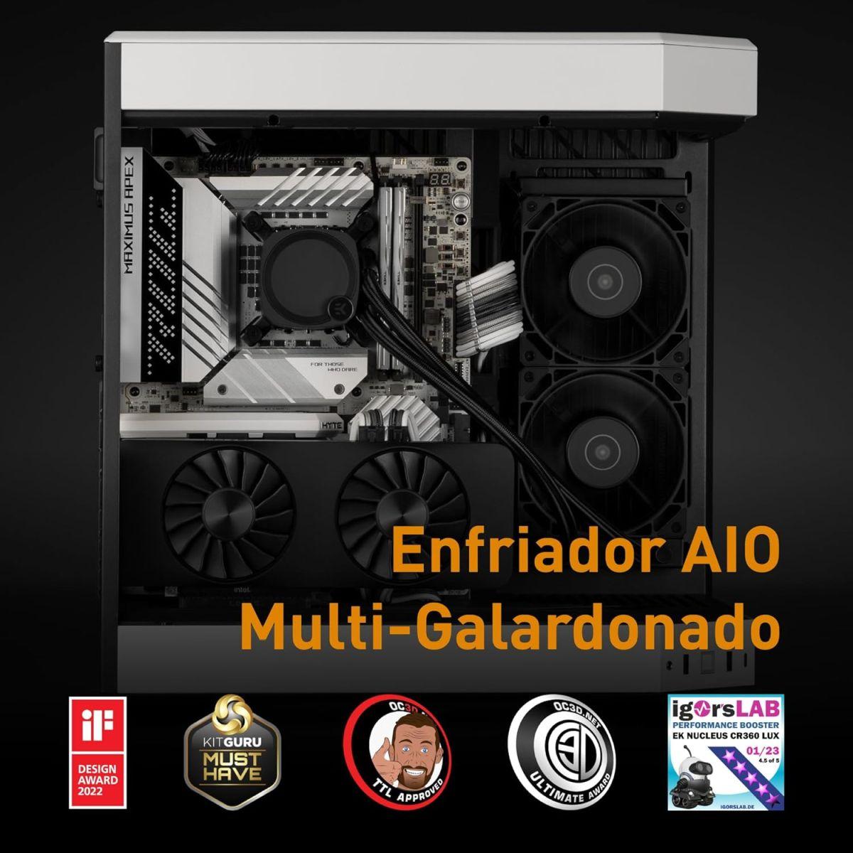 EKWB EK-Nucleus AIO CR360 Dark オールインワン 簡易水冷 CPU EKWB EK-Nucleus AIO CR360 Dark オールインワン 簡易水冷 CPU