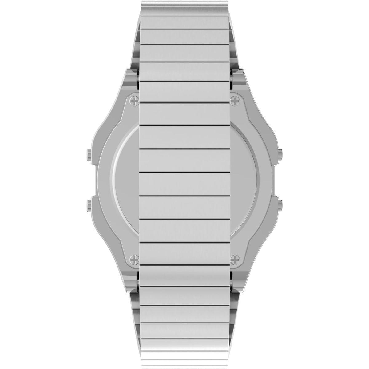 タイメックス]TIMEX クラシックデジタル オリジナル シルバー メタル 