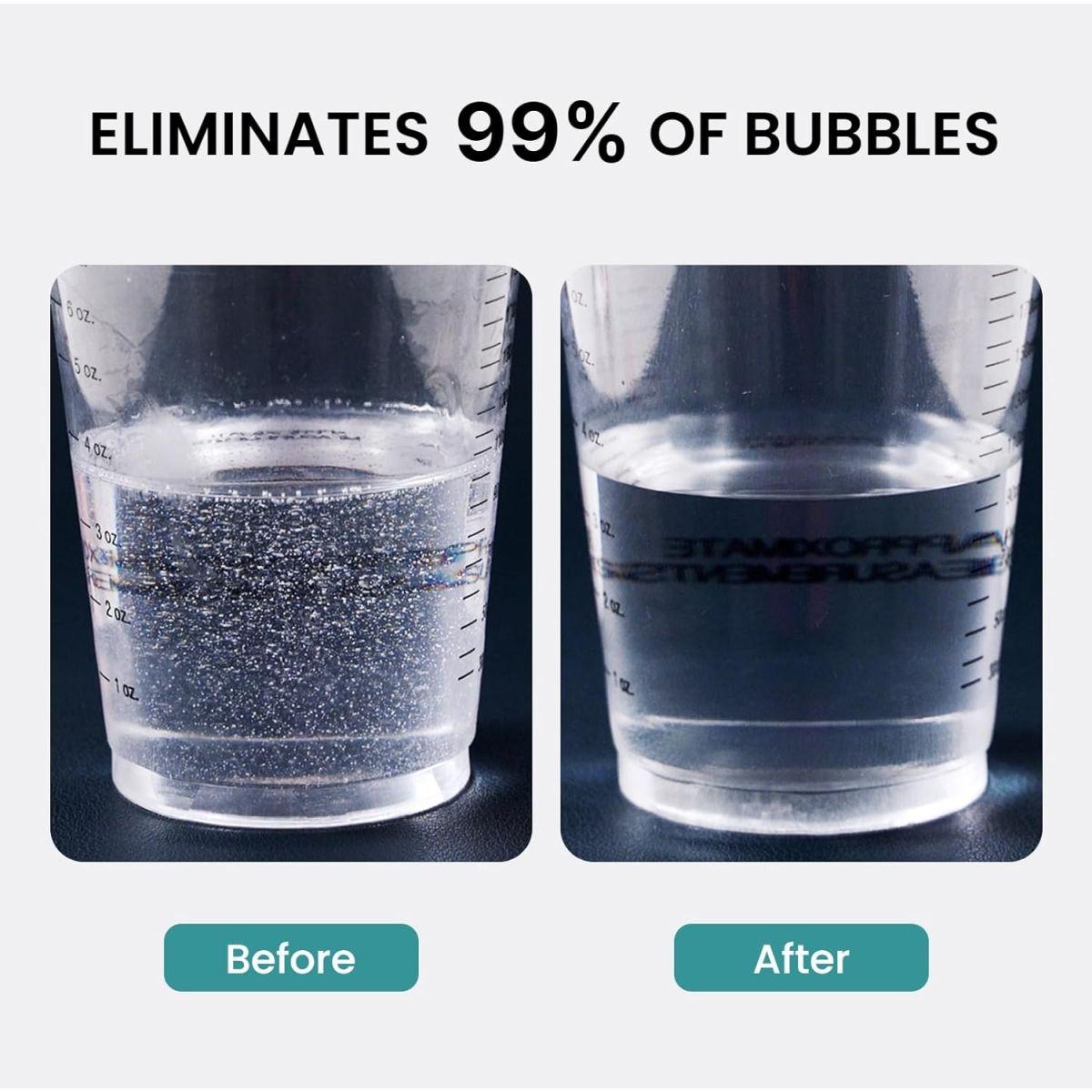 Resiners 樹脂バブルリムーバー 9分以内に99%の気泡を素早く除去 95kPa