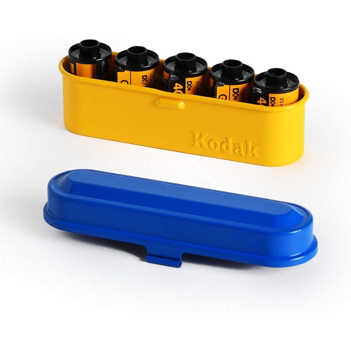 KODAK フィルムケース - 35mmフィルム5ロール用 - コンパクトレトロ
