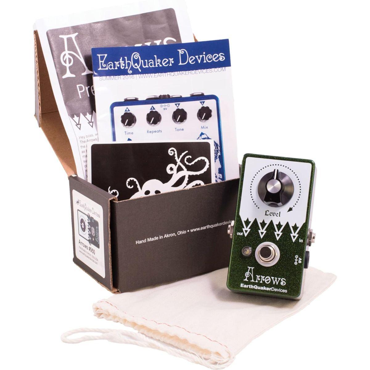 earthquaker devices ARROWS プリアンプ　ブースター EarthQuaker Devices Arrows コンパクトエフェクター プリアンプ