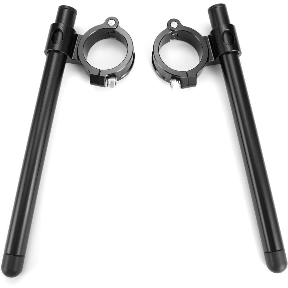 CNCアルミニウムΦ51mmクリップオンハンドルバー交換Kawasaki ZX6R2009