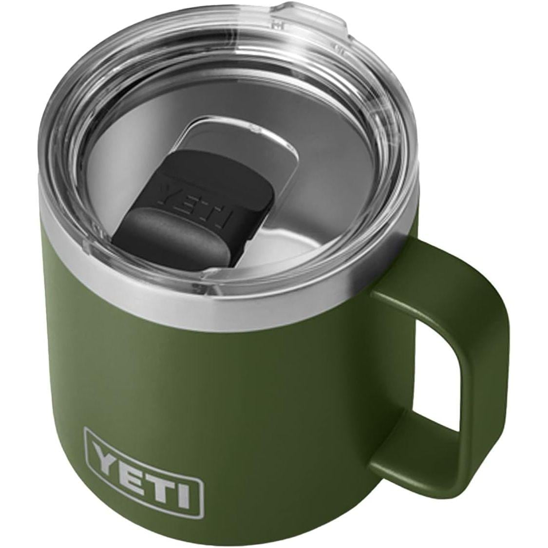 YETI Rambler 14oz(414ml)マグ (ハイランドオリーブ) ｜アメリカ 