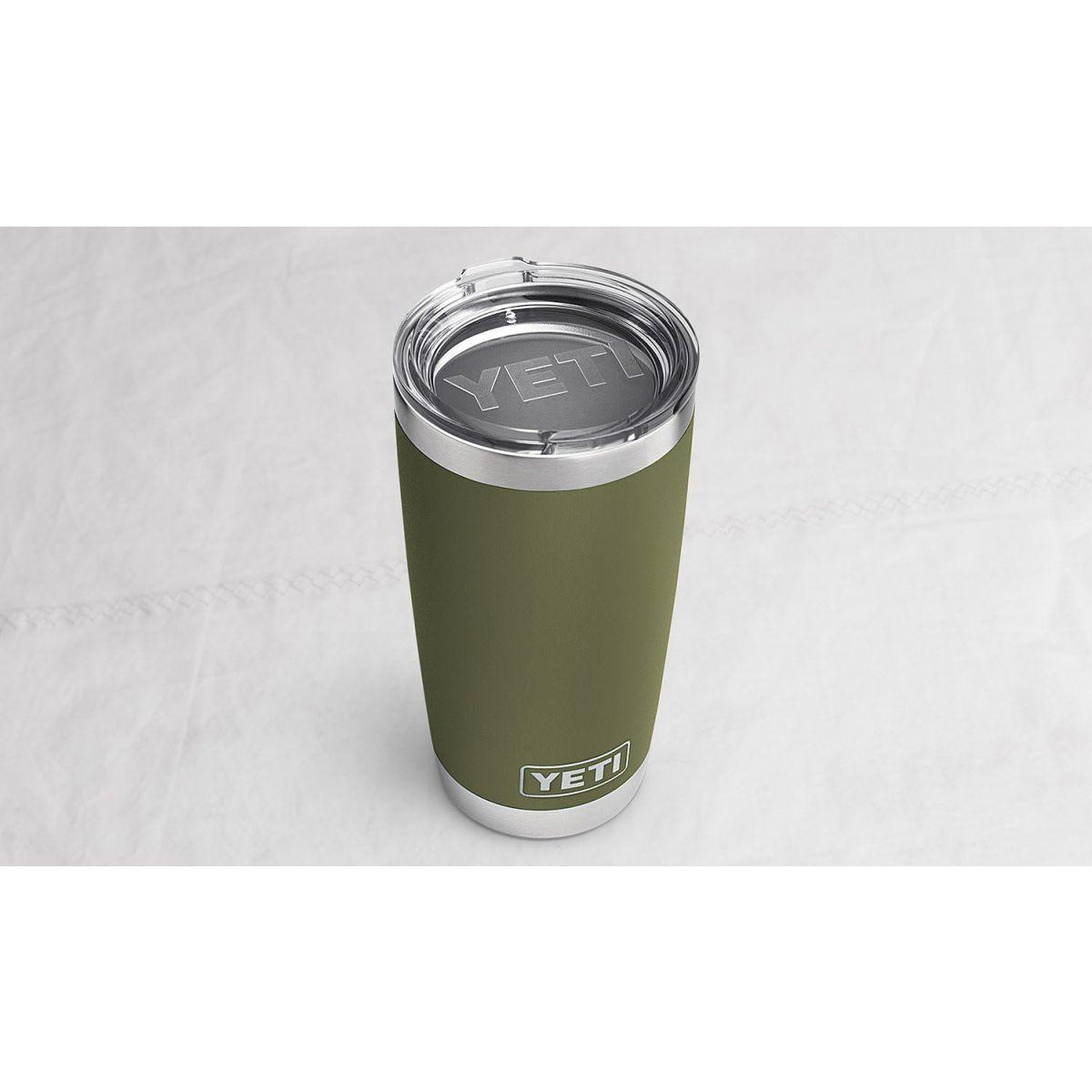 YETI Rambler 20 oz Stainless Steel Vacuum Insulated Tumbler with 