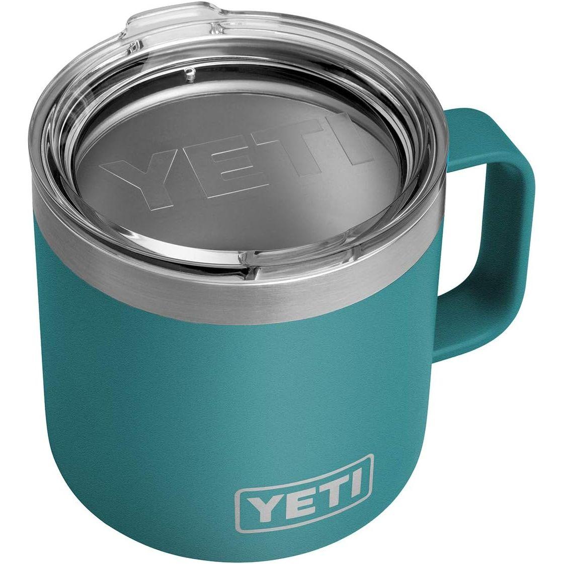 YETI 青 ステンレス マグカップ 約355ml イエティ YETI Rambler 10oz