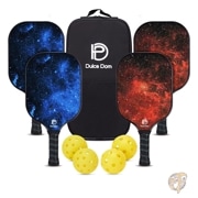 ピックルボール セット USAPA 承認 ファイバーグラス パドル ボール付き DULCE DOM ダルセ・ドム|スポーツ用品